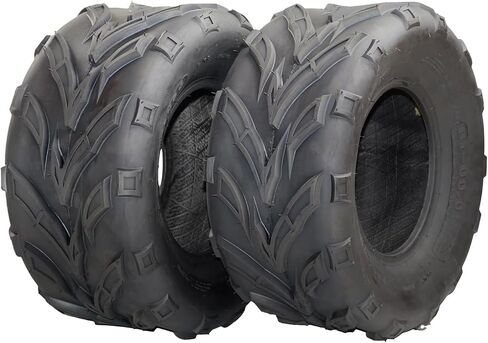 (حزمة) 18x9.50-8 إطارات UTV ATV ، 4PR دائمة بدون أنبوب ، إطارات جزازة العشب من أربعة أضعاف ، 18x9.5x8 لركوب حديقة الجرار in Kuwait
