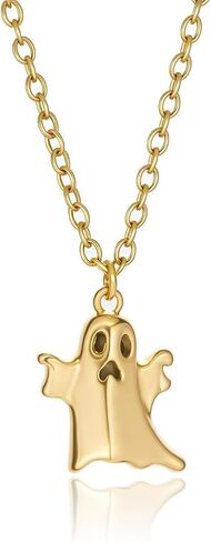 قلادة سحر ذهبية 14K ، أساور Halloween Charms Batchain Bat ، Ghost ، Pumpkin ، Spider ، Skull Disachable ، ملحقات الحفلات العصبية in Kuwait