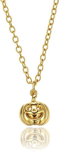 قلادة سحر ذهبية 14K ، أساور Halloween Charms Batchain Bat ، Ghost ، Pumpkin ، Spider ، Skull Disachable ، ملحقات الحفلات العصبية in Kuwait