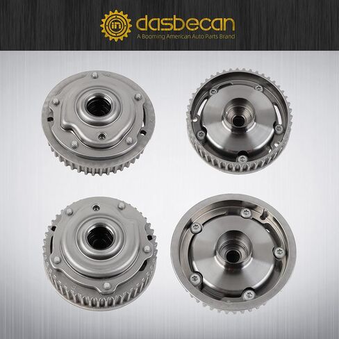 Dasbecan Engine Timing VVT Camshaft Sprocket Kit Compatible with Chevy Cruze Sonic Aveo Trax 1.6L 1.8L 2010-2020 Intake Exhaust Cam Phaser Gear Replaces# 55568386 55567048 12992410 in Saudi Arabia