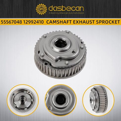 Dasbecan Engine Timing VVT Camshaft Sprocket Kit Compatible with Chevy Cruze Sonic Aveo Trax 1.6L 1.8L 2010-2020 Intake Exhaust Cam Phaser Gear Replaces# 55568386 55567048 12992410 in Saudi Arabia