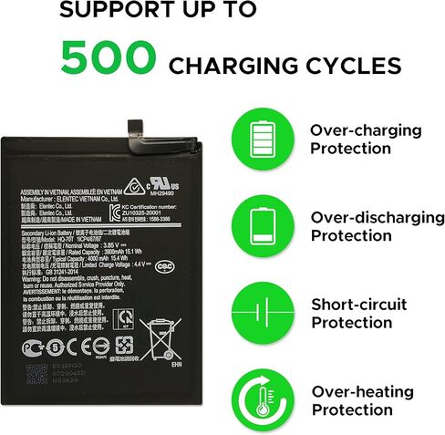 (New Upgraded) Compatible with Samsung Galaxy A13 5G Battery Replacement, EB-BA136ABY Battery with Installation Instruction & Repair Toolkit SM-A136U, SM-A136U1, SM-A136W, SM-A136B, SM-S136DL in Kuwait