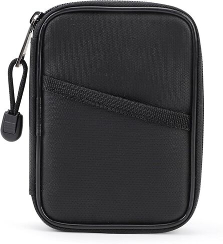 Grothery 5200°F Fireproof Passport Holder Office Essentials Fireproof&Waterproof Travel Document Organizer 8 Layer Heat Insulated Passport Cover for Men Women Hold Passport, Ticket, ID, Portable Black in Kuwait