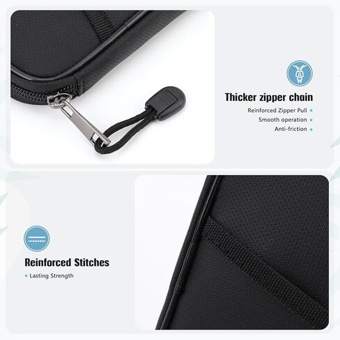 Grothery 5200°F Fireproof Passport Holder Office Essentials Fireproof&Waterproof Travel Document Organizer 8 Layer Heat Insulated Passport Cover for Men Women Hold Passport, Ticket, ID, Portable Black in Kuwait