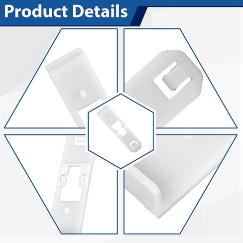 4pcs مصابيح الأمامية الاحتفاظ بمقطع تثبيت متوافق مع دودج رام 1500 2009-2021 RAM 2500 3500 4500 5500 2010-2018 68050777AA in Kuwait