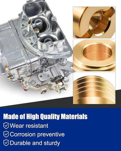 ULZOZN 1/4-32 Carburetor Main Jets Kit Fit for Holley 2010 2300 4010 4011 4150 4160 4500, Aperture size 70 71 72 73 74 75 76 77 78 79 10 Sets in Saudi Arabia