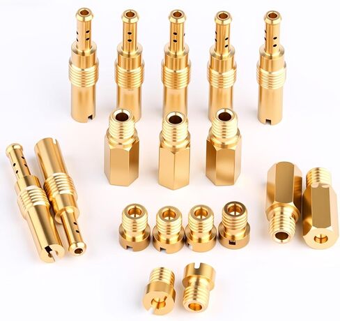 Leifide 80pcs Carburetor Main Jet Pilot Jet Kit متوافق مع PWK Keihin Oko CVK Crab ، استبدل #SCL-2018090002-zh-T-01/02 in Kuwait