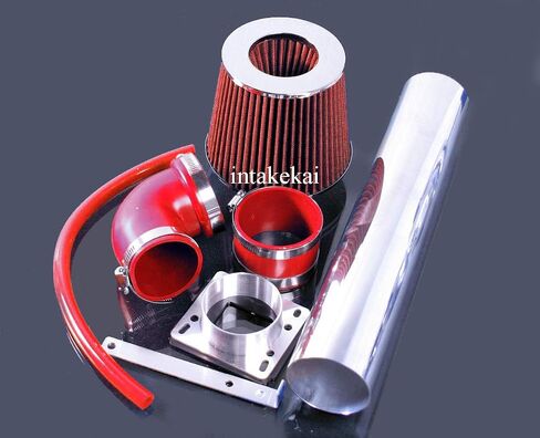 INTAKEKAI Performance Air Intake (Compatible with 1989-1994 TOYOTA PICKUP 2.4L / 1990-1994 TOYOTA 4RUNNER 2.4L 4CYL MODELS) (BLACK) in Saudi Arabia