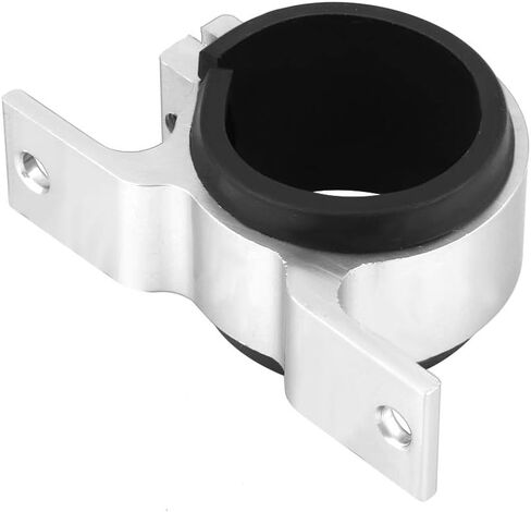 Aluminum Alloy 50mm Car Fuel Pump Mounting Bracket Single Clamp Pump Bracket Mounting Clamp 50mm (Silver) in Saudi Arabia