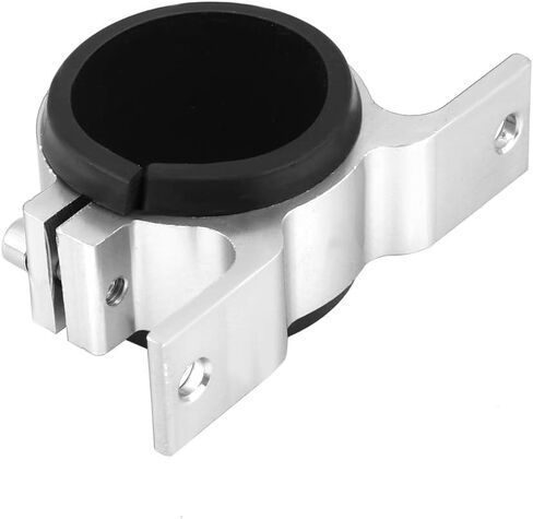 Aluminum Alloy 50mm Car Fuel Pump Mounting Bracket Single Clamp Pump Bracket Mounting Clamp 50mm (Silver) in Saudi Arabia