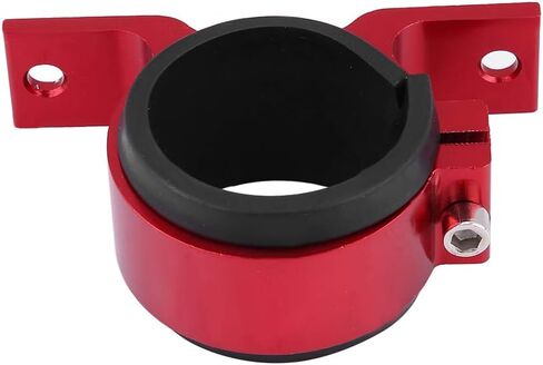 Aluminum Alloy 50mm Car Fuel Pump Mounting Bracket Single Clamp Pump Bracket Mounting Clamp 50mm (Red) in Saudi Arabia