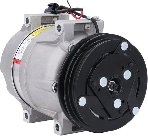 AC Compressor 700651 Replacement 65mm Foot ID Quick Mounting V5 for SY75-8 Excavator Air Conditioning in Saudi Arabia