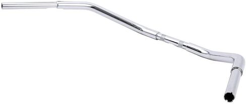 TCMT 3.5" Rise Chrome Hangers 1 1/4'' Beach Handlebar Fit For Harley Sportster XL Softail FXST CVO Deluxe FLSTNSE Dyna in Saudi Arabia