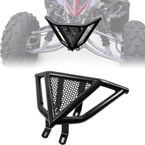 المصد الأمامي لـ Yamaha Raptor 700 700R ، واقي المصد من الجبهة الحديد السوداء لـ Yamaha Raptor YFM 700 / 700R SE 2006-2023 in Saudi Arabia