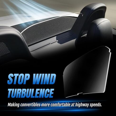Motoparty Wind Deflector for Porsche Boxster 2012-2016 981 2017-2020 718 4.5mm Clear Acrylic Screen Reduces Wind Turbulence in Saudi Arabia