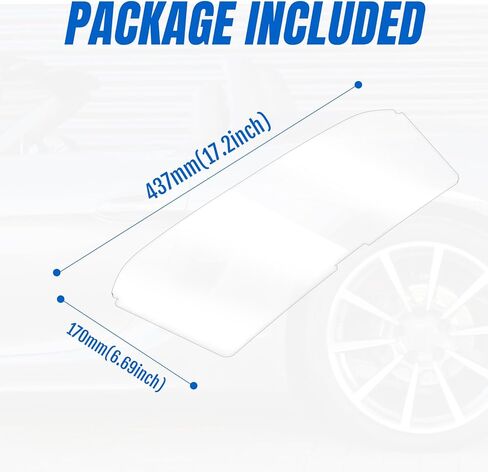 Motoparty Wind Deflector for Porsche Boxster 2012-2016 981 2017-2020 718 4.5mm Clear Acrylic Screen Reduces Wind Turbulence in Saudi Arabia