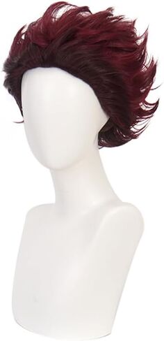 Anime Cosplay Wig Long Pink and Green Synthetic Braided Hair for Halloween Costume Party with Free Wig Cap, 90cm /35.4inch in Kuwait