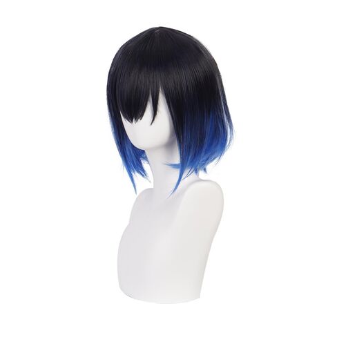 Anime Cosplay Wig Long Pink and Green Synthetic Braided Hair for Halloween Costume Party with Free Wig Cap, 90cm /35.4inch in Kuwait