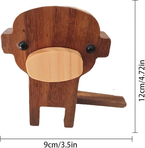 animal glasses holder for nightstand Wooden Animal Eyeglass Stand eyeglasses holder stand funny cute glasses holder panda Handmade Animal Eyeglass Holder Desktop Glasses Holder Cute Animal (dog-b) in Saudi Arabia