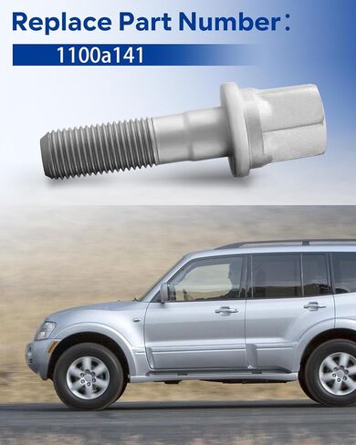 1100A141 Crankshaft Pulley Bolt Fit for Mitsubishi Montero 1994 1995 1996 1997 1998 1999 2000 2001 2002 2003 2004 2005 2006 in Saudi Arabia