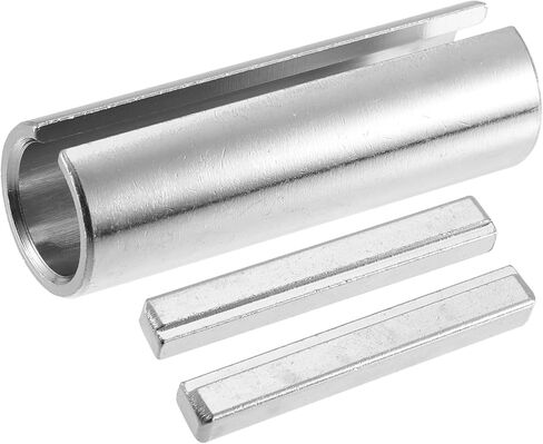 1 مجموعة 3/4 "إلى 1" محول الأكمام عمود كرنك عالمي - محرك محرك غاز السيارات محول رمح كرنك مع مفتاح الخطوة - الأجزاء الفضية للسيارات in Saudi Arabia