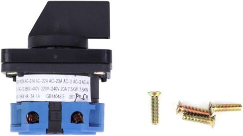 Akozon تغيير التبديل 2 المواقف 4 محطات Universal دوارة CAM محدد مفاتيح الإغلاق AC 660V 20A in Saudi Arabia