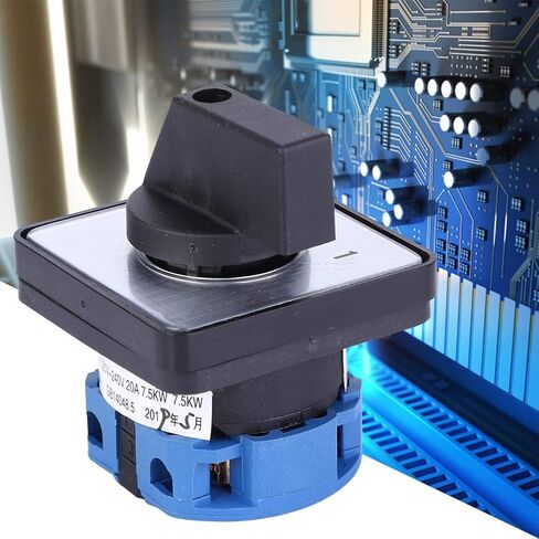Akozon تغيير التبديل 2 المواقف 4 محطات Universal دوارة CAM محدد مفاتيح الإغلاق AC 660V 20A in Saudi Arabia