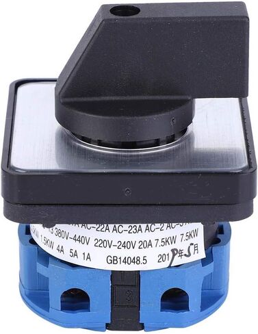 Akozon تغيير التبديل 2 المواقف 4 محطات Universal دوارة CAM محدد مفاتيح الإغلاق AC 660V 20A in Saudi Arabia