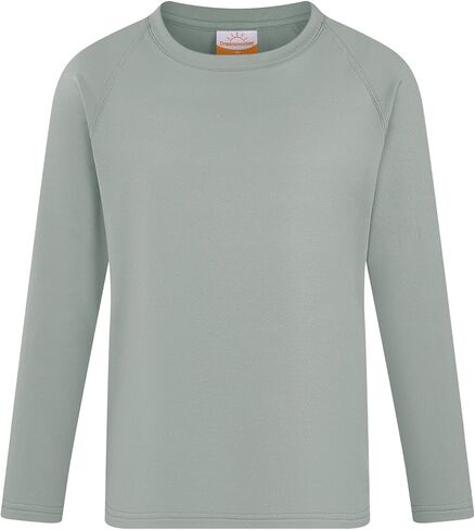 Dreammonkey Boys Compression Thermal Shirt Long Sleeve Fleece Undershirt for Boy Football Baseball Soccer Base Layer in Kuwait
