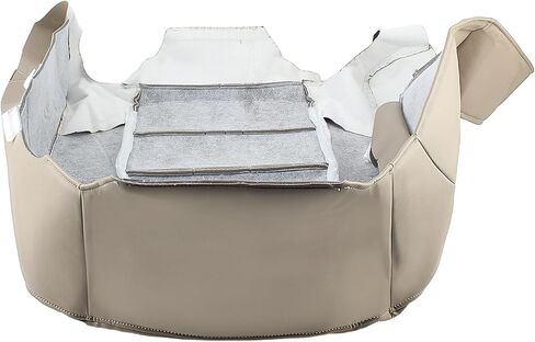 AUTOKAY Driver Complete Perforated Seat Covers Tan for Ford Expedition Eddie Bauer 03-06 in Saudi Arabia