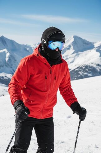 Balaclava Ski Mask for Men/Women - Cold Weather Windproof Thermal Face Mask Snowboarding Neck Gaiter in Saudi Arabia