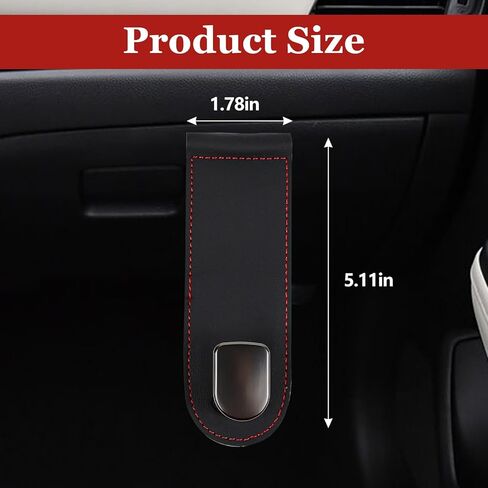 Wuyaoyao Car Co-Pilot Glovebox Hooks ، Automotive Co-Pilot Glove Box Hook Hook Hook Hook ، منظم شماعات محفظة المركبات لمظلة حقيبة البقالة ، إكسسوارات السيارات العالمية (خطافات مزدوجة) in Kuwait