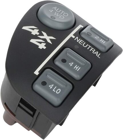 Scitoo 4x4 زر النقل الزر يناسب Chevy for Blazer 1998-2005 ، لـ Chevy for S10 1998-2004 ، لـ GMC for Jimmy 1998-2001 ، لـ GMC for Sonoma 1998-2004 ، for Oldsmobile for Bravada 1998-2001 15708958 in Saudi Arabia