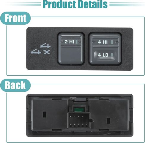 ACROPIX 4WD Selector Switch 4x4 Wheel Drive Transfer Case Switch Fit for Chevrolet K1500 1996-1999 - Pack of 1 in Saudi Arabia