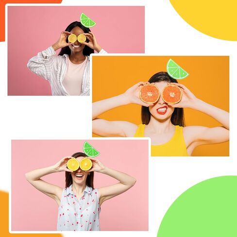 Lemon Slice Headpiece Halloween Fruit Slice Headband Lime Costume Accessory Fruit Hairband in Saudi Arabia
