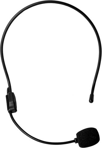 Spooktacular Creations Fake Microphone Headset Prop, Rockstar Singer Costume Headband Mic Accessories, Rock Star Headphones for Adults Men Women Halloween Cosplay Party props in Saudi Arabia