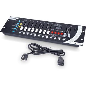 DMX Light Controller,192ch DMX Lighting Console,simple Lighting Board Controller For Stage Lights,dj Light And Ktv