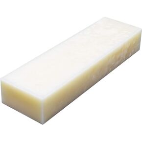 Blended Waxes, Inc. Microcrystalline Wax Block, Sculpting Wax, Casting, Candle Making and Everyday Use, 1lb, Pack of 1