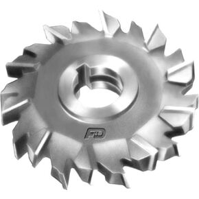 F&D Tool Company 11215-A2608 قاطعة طحن جانبية ذات أسنان متداخلة، فولاذ عالي السرعة، قطر 6 بوصة، عرض الوجه 7/32 بوصة، حجم الفتحة 1.25 بوصة in Saudi Arabia