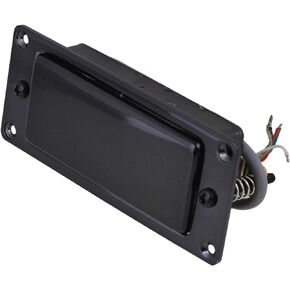lovermusic Black Sealed Mini Humbucker Pickup Set Fit Electric Guitar 7.2k Resistance
