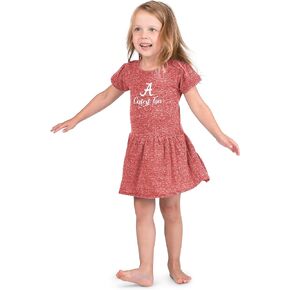 NCAA Toddler Girls Knobby Dress-Cutest Fan-Sizes 2T 3T and 4T