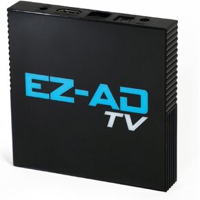 TV Digital Signage 4k Player Kit | Digital Signage Media Player, Auto-Post Content, Cloud-Controlled | Independent Operation in Multiple TVs | Thousands of Templates | Free Plan & Mobile App