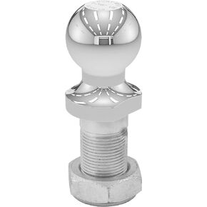 CURT 48810 Replacement 1-7/8-Inch Pintle Hitch Ball, 6,000 lbs, 1-1/4-Inch Shank Diameter, Chrome