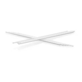 Kimble 34500-99 Glass Melting Point Capillary Tube with Both Open End, 1.5-1.8mm OD, 100mm Length (Case of 20)