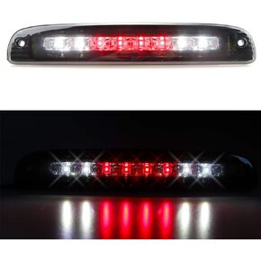 LED Third 3rd Brake Light For 1997-2010 Dodge Dakota, Cargo Light Center High Mount Lamp Tail Light (Red lens)