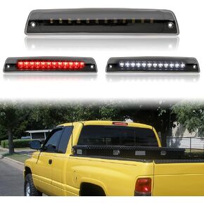 LED 3rd Third Brake Light for Ram 1500 2500 3500 94-01, KEWISAUTO Smoked Black LED 3rd Rear Brake Stop Tail Light for Dodge Ram 1500 2500 3500 1994-2001 Accessories (1PCS)