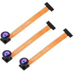 3Pcs OV2640 Camera 160°I2C Wide-Angle Lens 2 Megapixel Sensor Camera Module Support RGB JPEG YUV for ESP32 MCU Camera
