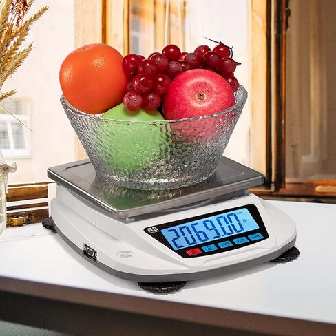 Lab Scales 0.01g Precision Scales Digital Electronic Analytical Scientific Scales Jewelry Golden Scales Top Loading Balances Industrial Weighing and Counting 0.01g Accuracy x 2000g, Square Tray in Kuwait