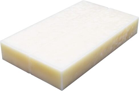 Blended Waxes, Inc. Microcrystalline Wax Block, Sculpting & Casting Wax, Ideal for Candle Making and Everyday Use, 1lb, Pack of 2 in Saudi Arabia