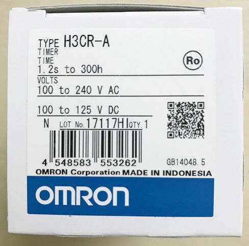 OMRON Industrial Automation H3CR-A AC100-240/DC100-125 Electromechanical Multifunction Timer in Saudi Arabia